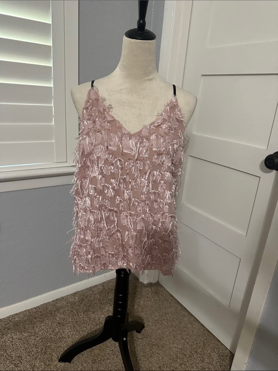 THML Tops - THML Blush Pink Satin Camisole